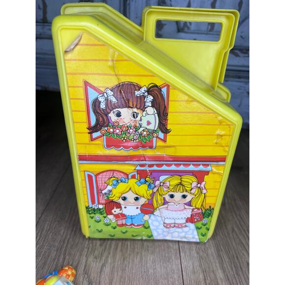 Vintage Knickerbocker Dolly Pops dolls lot w/carrying case - Picture 7 of 7